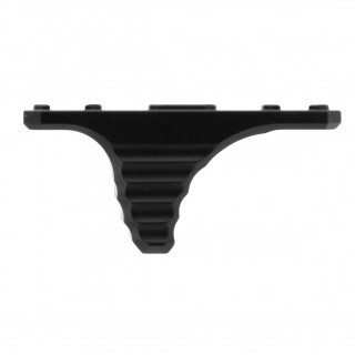 Aluminum Mlok Angled Handstop Version 1 (Black)