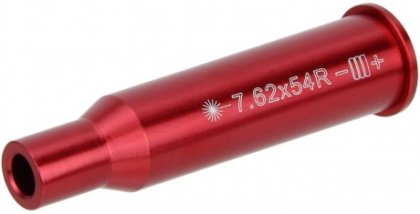 7.62 X 54MM Red Laser Bore Sighter/Red/Aluminum