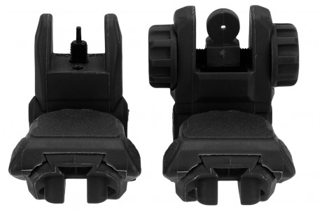 Same Plane/Polymer Pop-Up Sights/Black