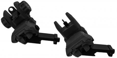45 Degree/Polymer Pop-Up Sights/Black