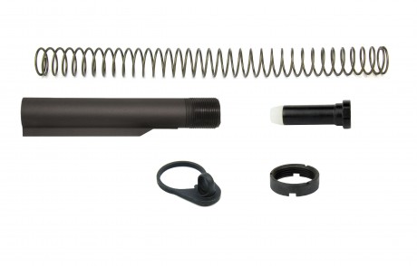 .308 Buffer Tube Assembly w/Vertical Plate