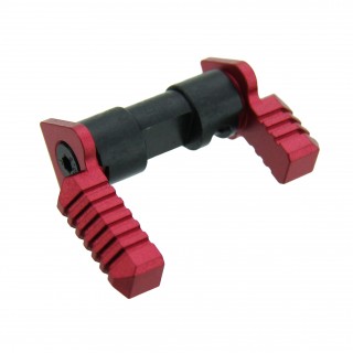 Ambidextrous Safety Selector Lever (Gen 2) Aluminum Red