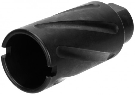 1/2x36 (9MM) Spiral Fluted Muzzle Brake<br></br> (USA Made)