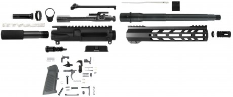 10.5" .300 Blackout Unassembled Pistol Kit W/LPK