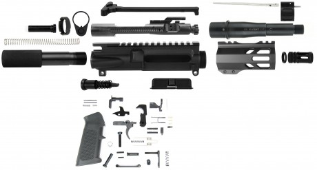 5" .300 Blackout Unassembled Pistol Kit W/LPK