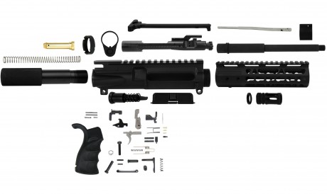 .300 AAC Blackout Unassembled 10.5" Pistol Kit w/LPK