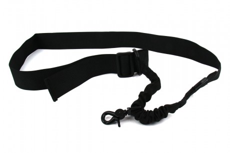 Single Point Bungee Rifle Sling/Blk