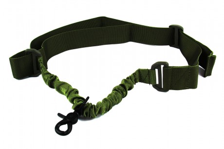 Single Point Bungee Rifle Sling/OD Green